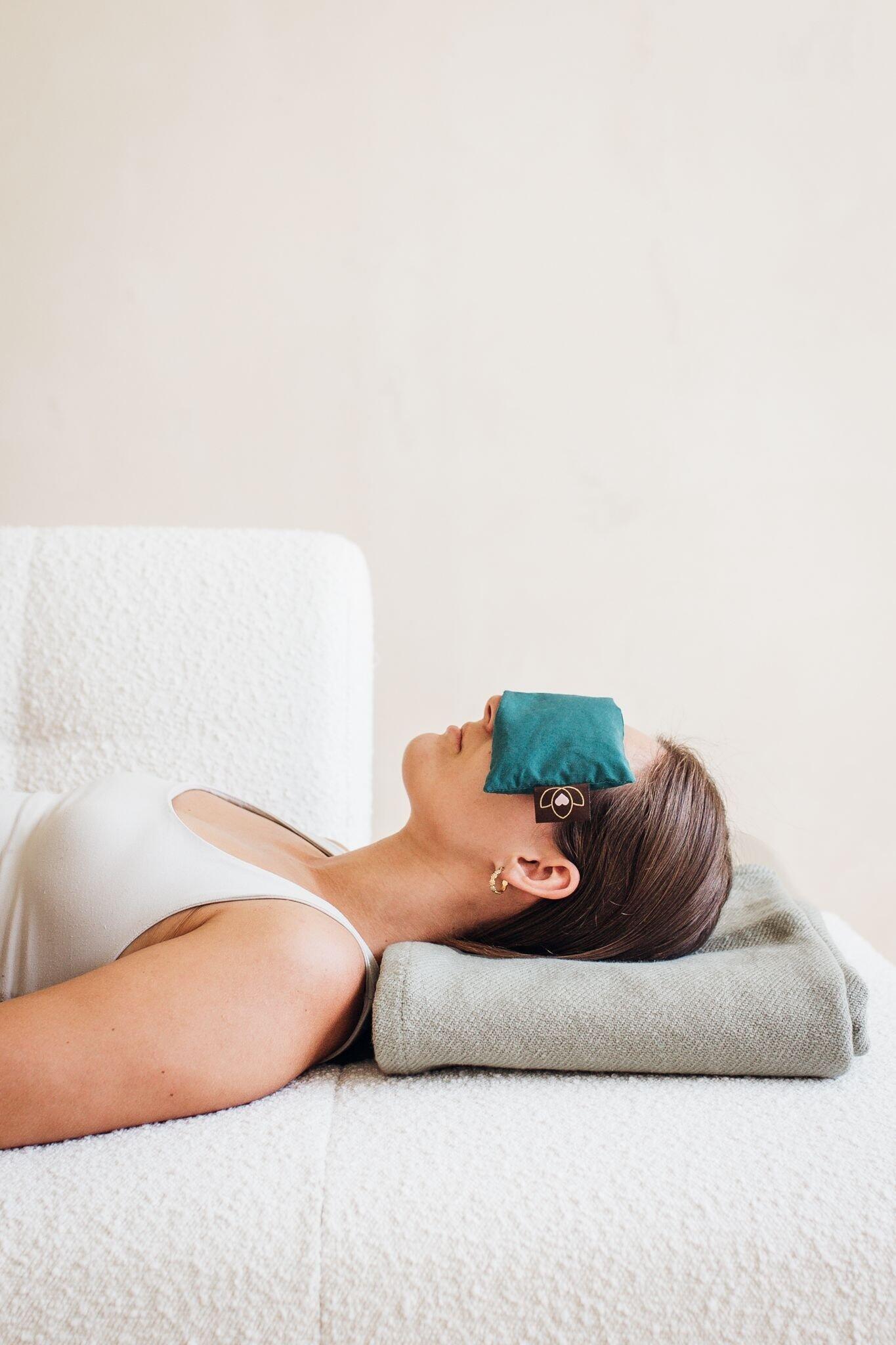 Yoga deken eco asgroen - Pure 5/5