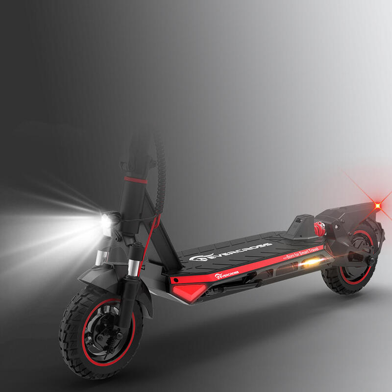 A1 Opvouwbare Elektrische Scooter voor Volwassenen Rood