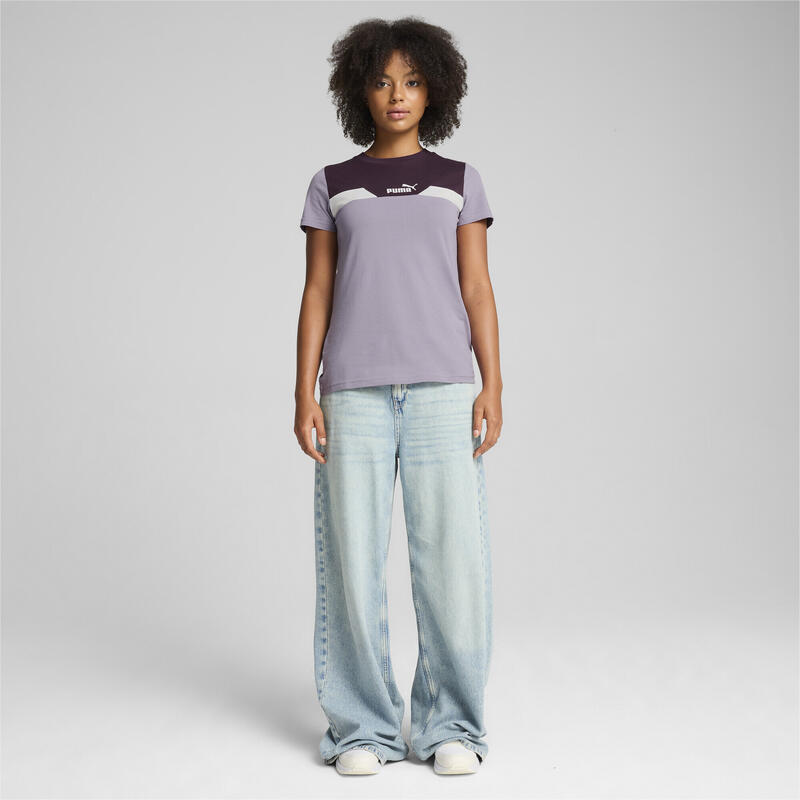 T-shirt PUMA POWER da donna PUMA Pale Plum Purple