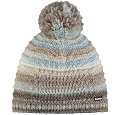 Berretto Mikata con pompon unisex berretto invernale in pile con pompon caldo