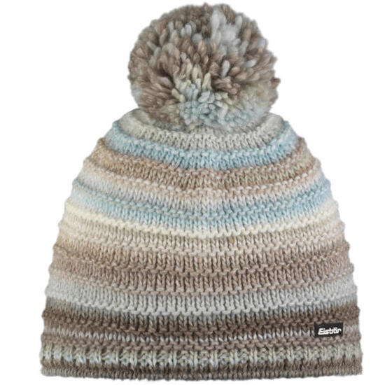 Berretto Mikata con pompon unisex berretto invernale in pile con pompon caldo