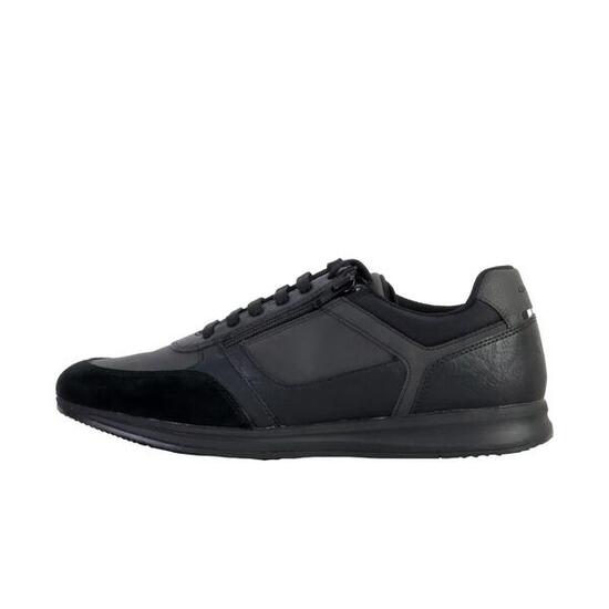 Basket Basse Cuir Geox Avery NBK Syn+Wrinkl - Homme