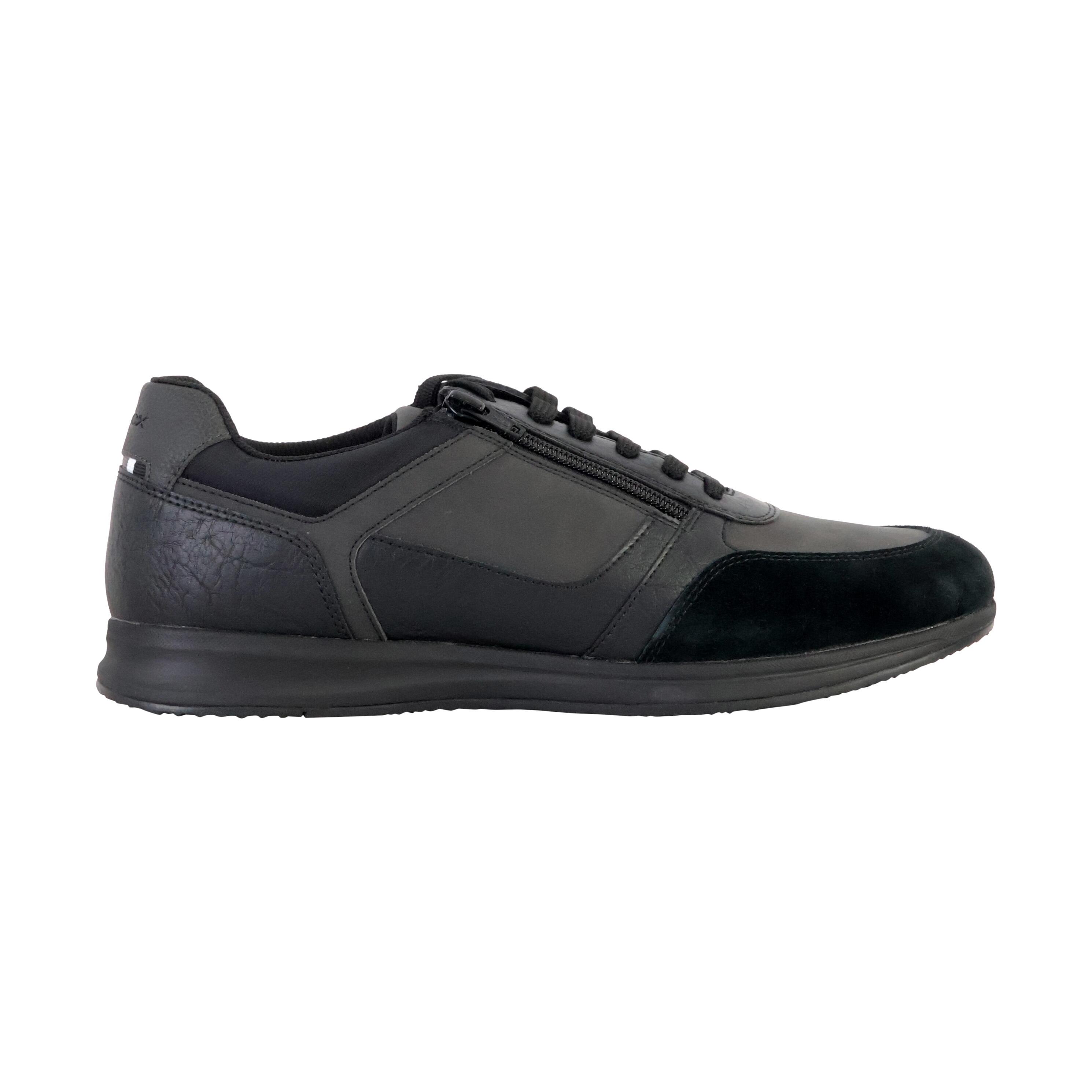 Basket Basse Cuir Geox Avery NBK Syn+Wrinkl - Homme 2/5