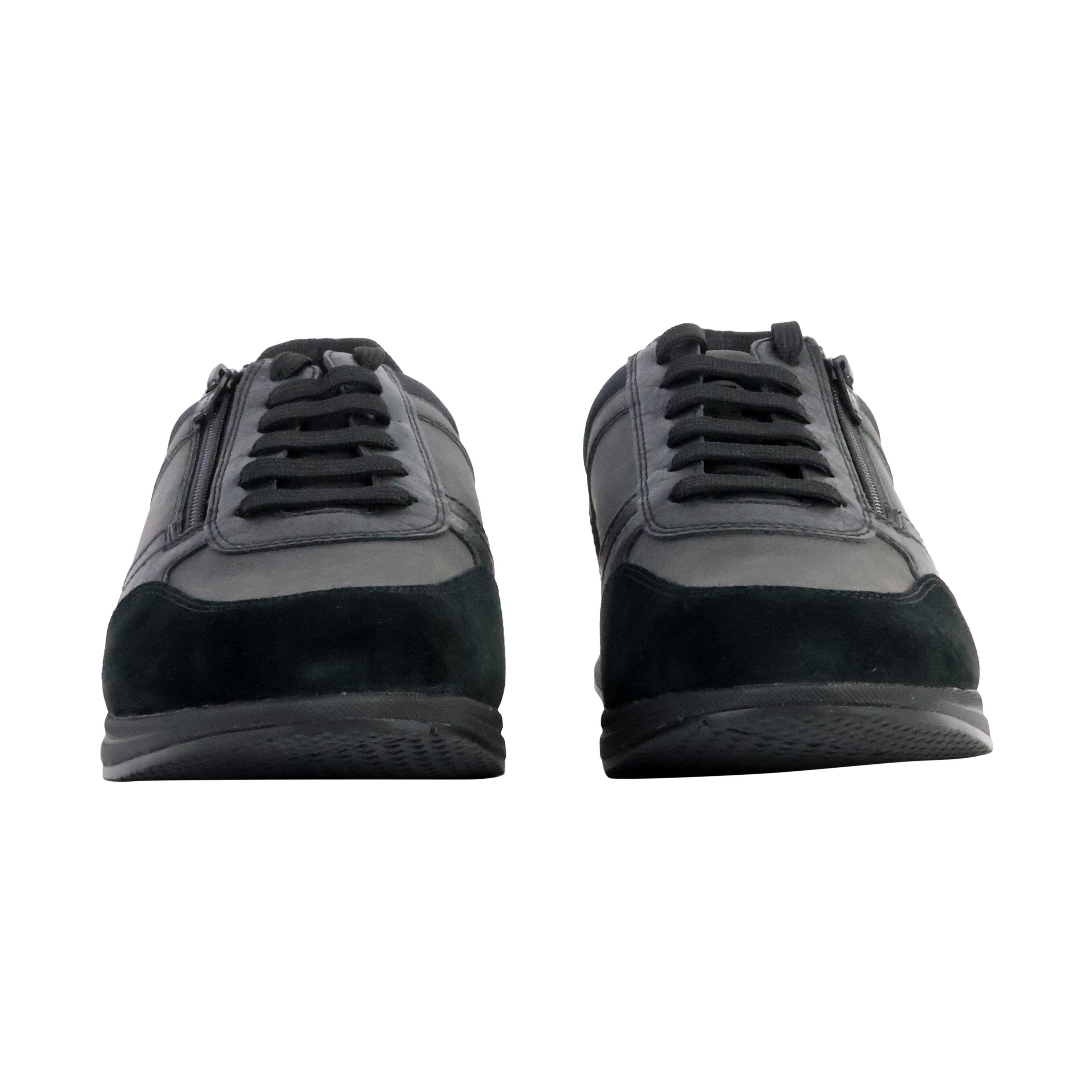 Basket Basse Cuir Geox Avery NBK Syn+Wrinkl - Homme 5/5