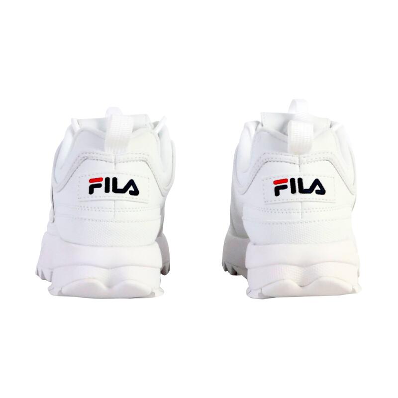 Baskets Fila Modèle Disruptor Low Couleur Blanc