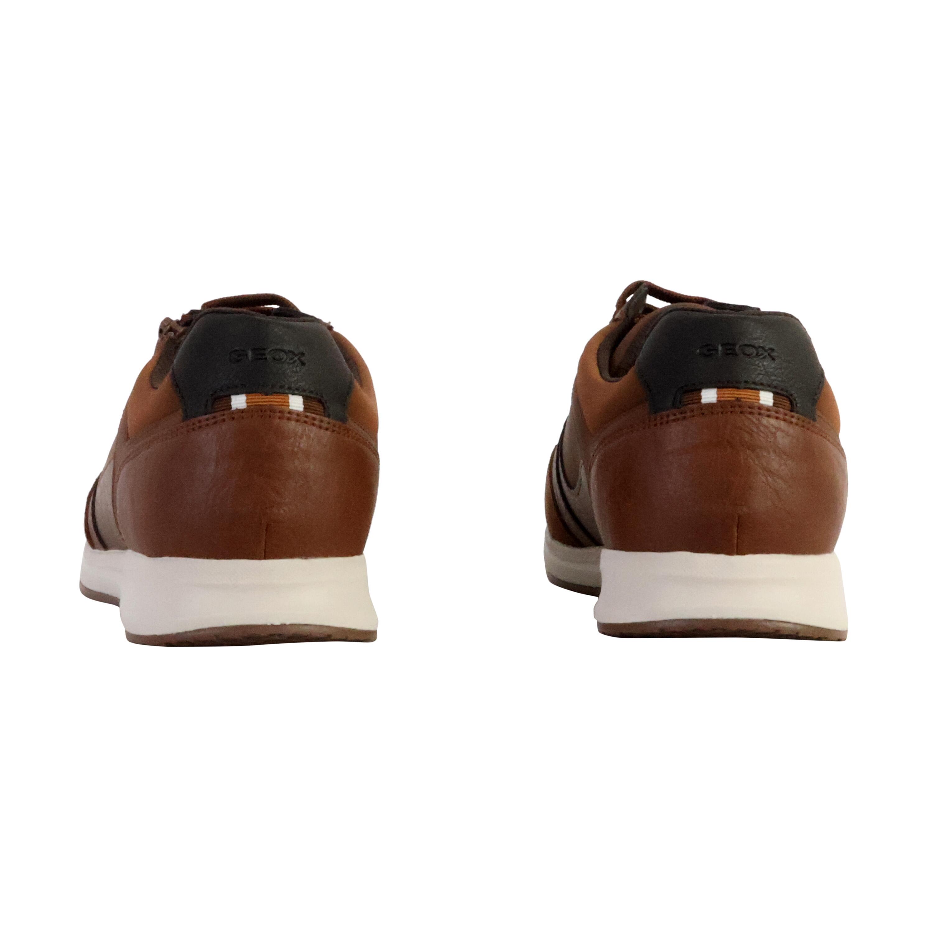 Basket Basse Cuir Geox Avery NBK Syn+Wrinkl - Homme 4/5