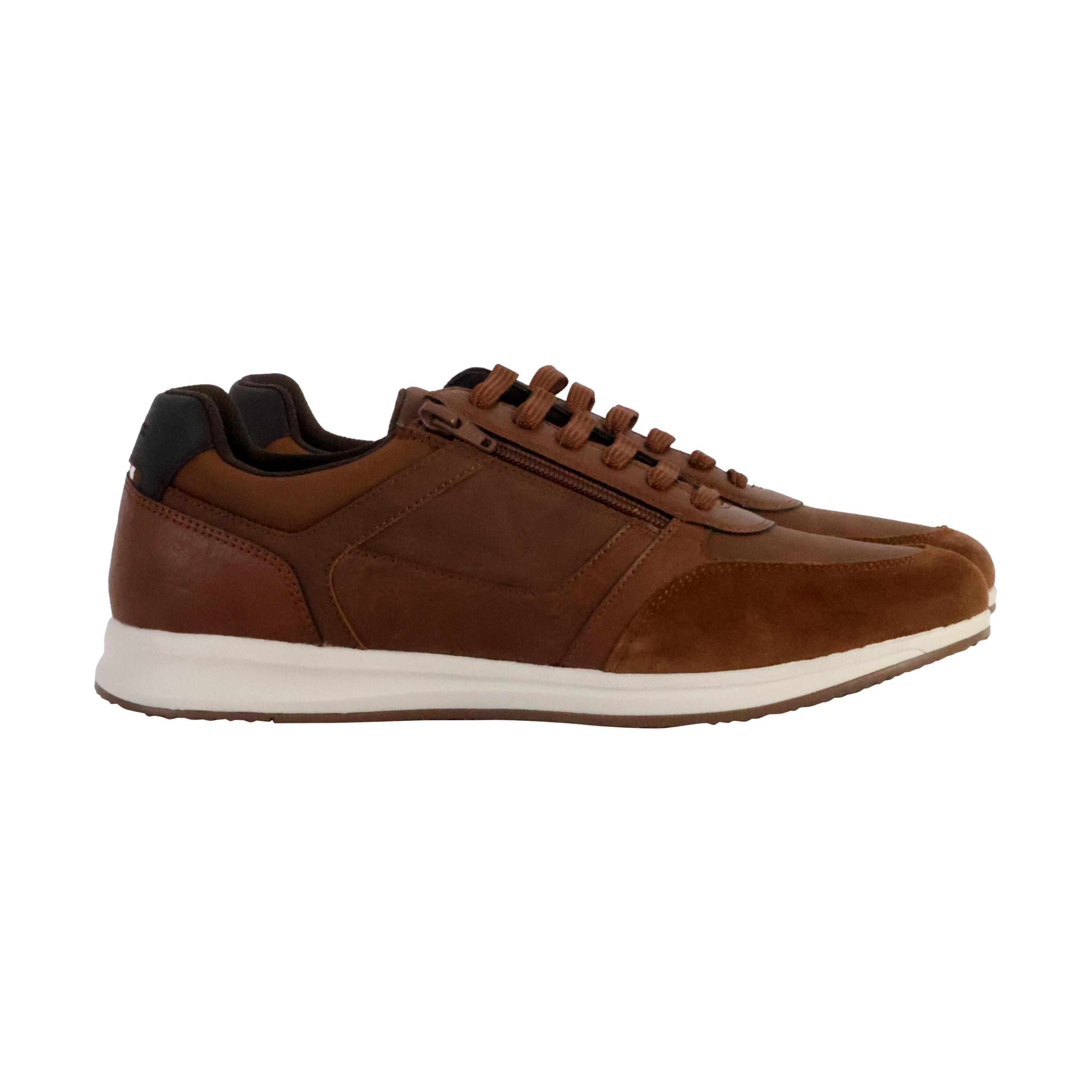 Basket Basse Cuir Geox Avery NBK Syn+Wrinkl - Homme 3/5
