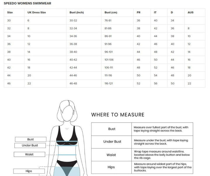 Speedo Endurance+ V Back Swimsuit (Longer Body Length) - Black 5/5