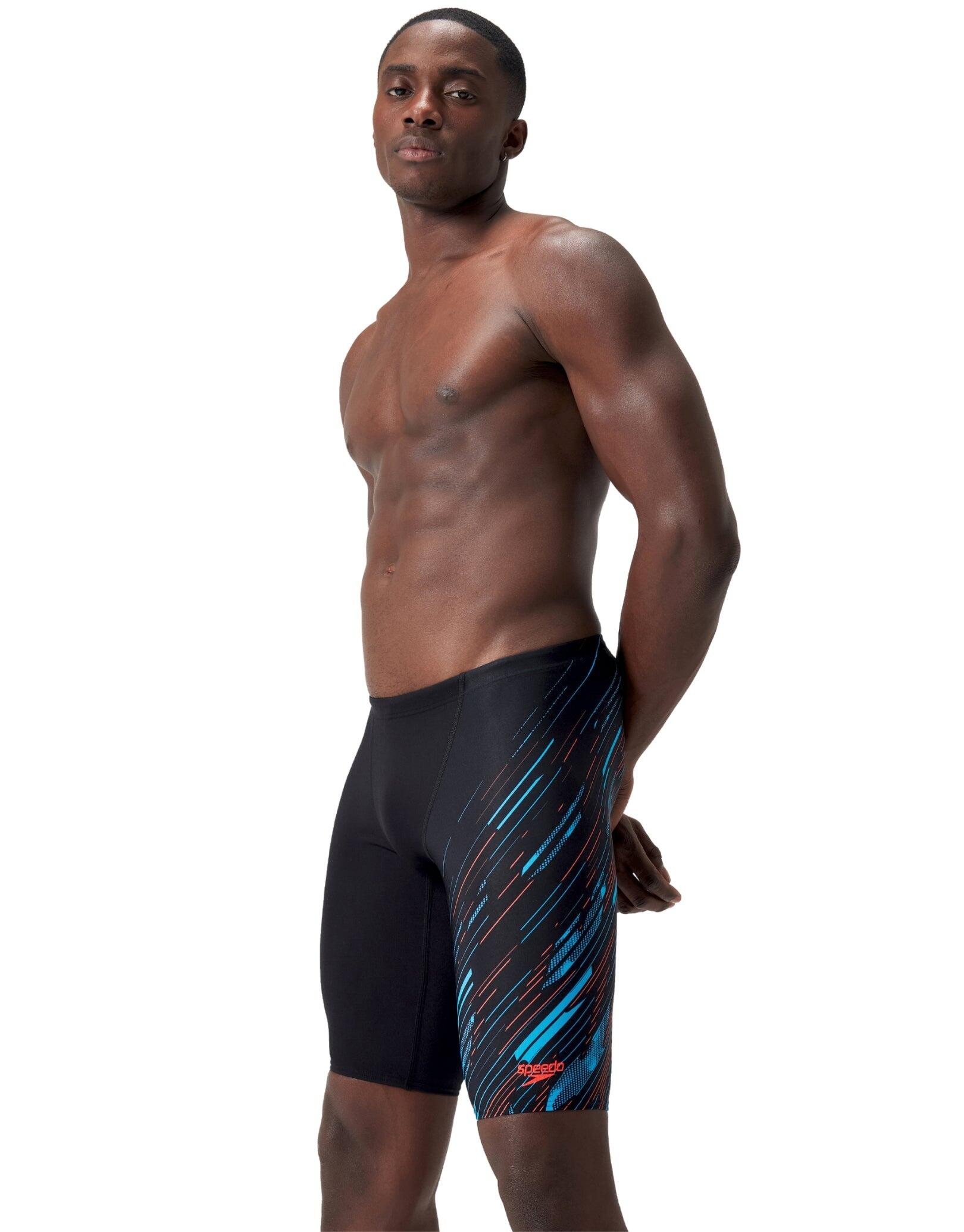 Jammer Speedo Hyperboom V-Cut Noir/Bleu/Rouge 3/7