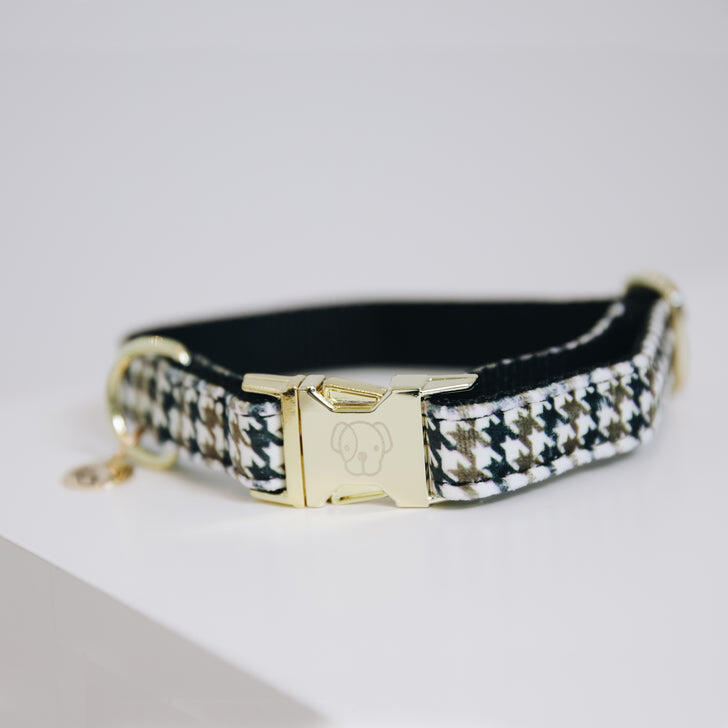 Houndstooth hondenhalsband Kentucky