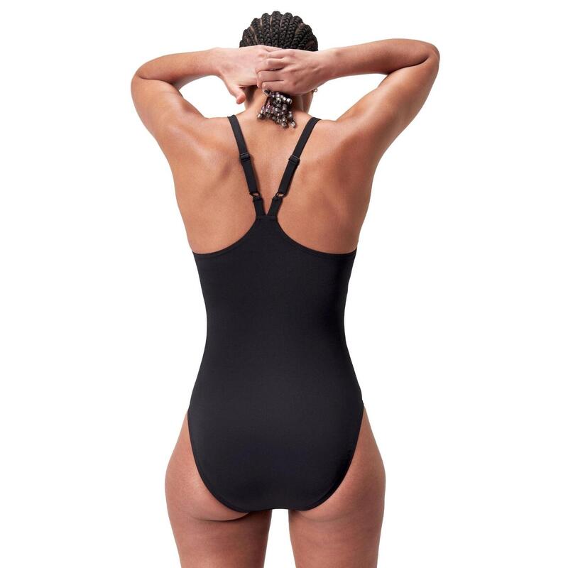 Maillot de bain long Speedo Endurance+ V Back Noir