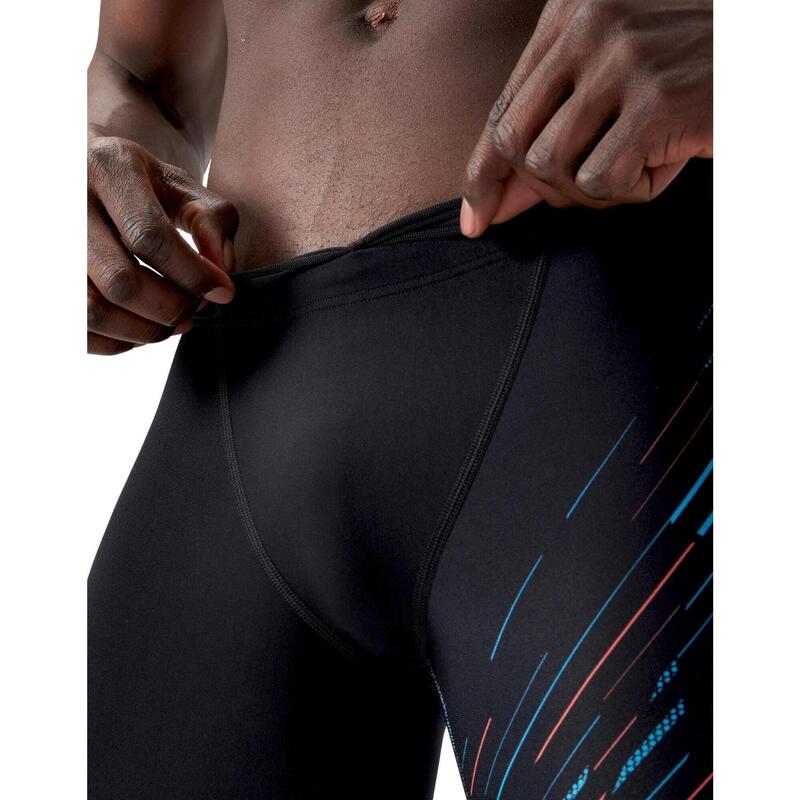 Jammer Speedo Hyperboom V-Cut Noir/Bleu/Rouge