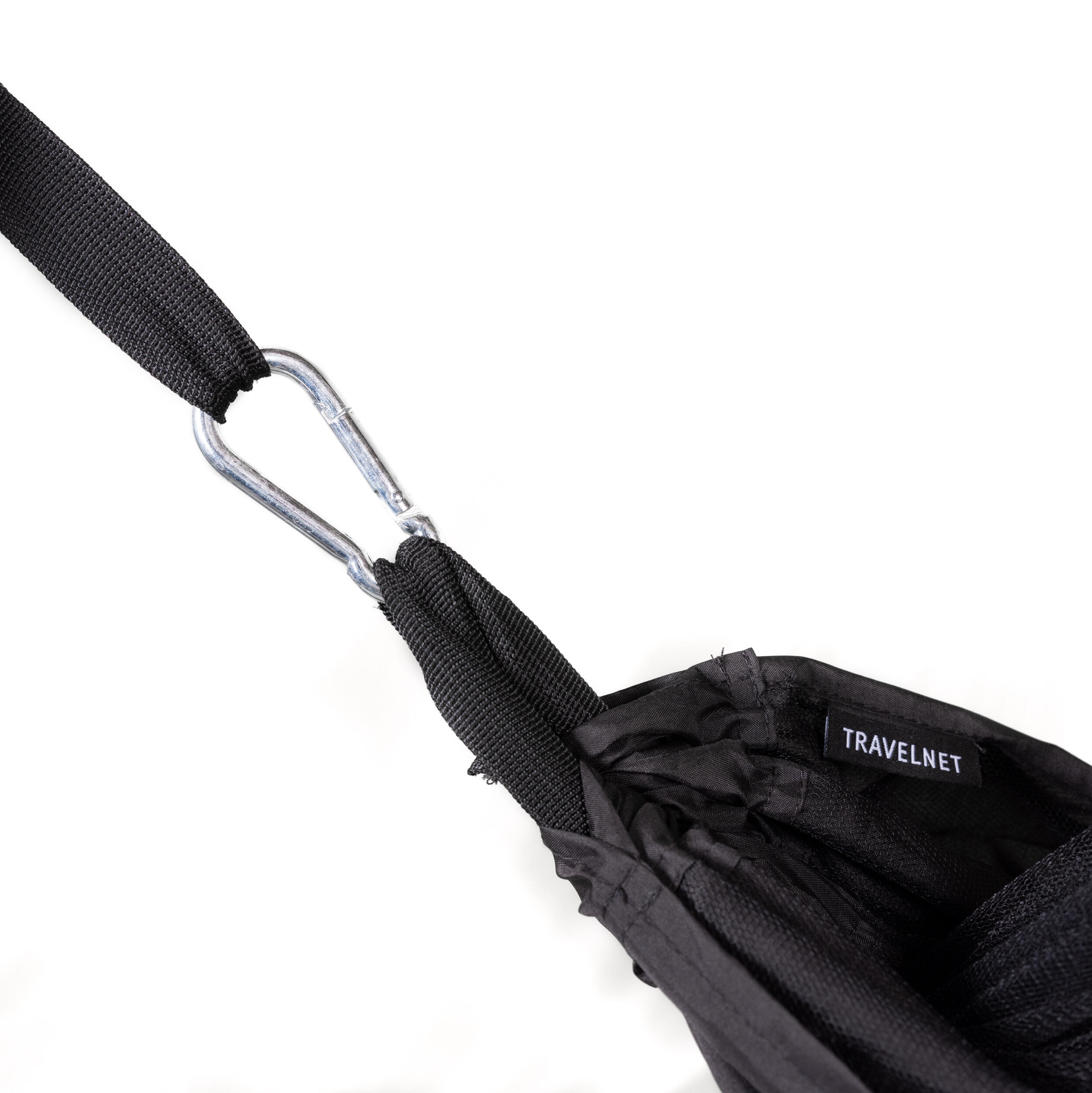 Travelnet Hangmat met klamboe L240 x B140 - Zwart - 1 pers 3/6