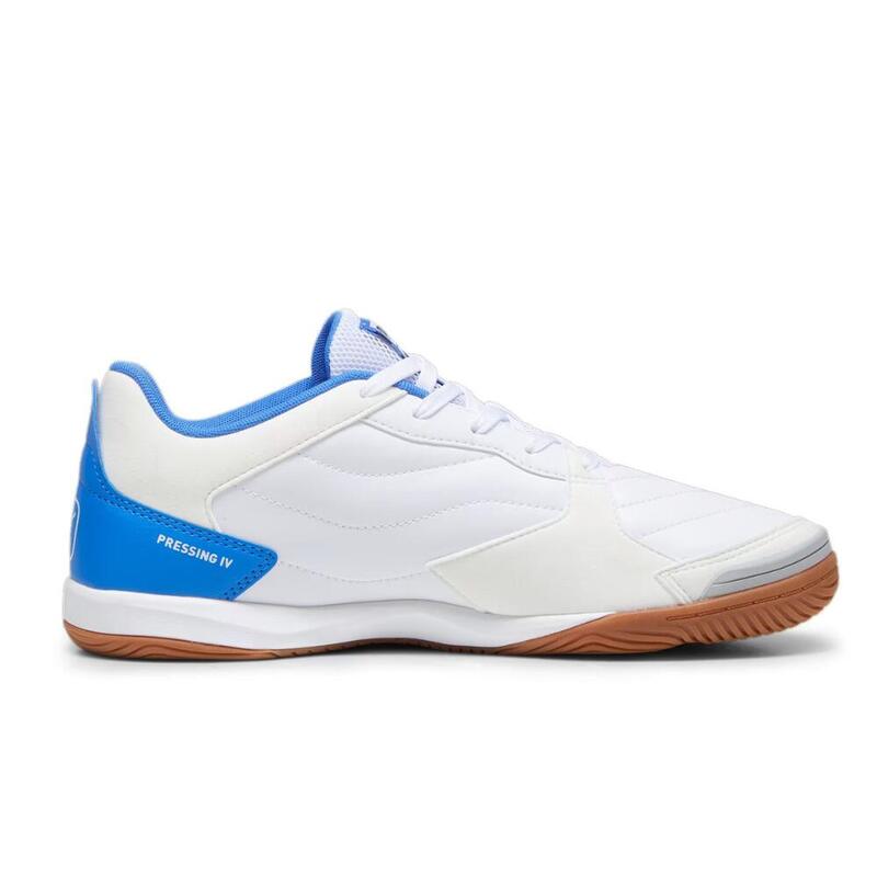 ZAPATILLAS FÚTBOL SALA ADULTO PUMA PRESSING IV. Blanco/azul 107419 05