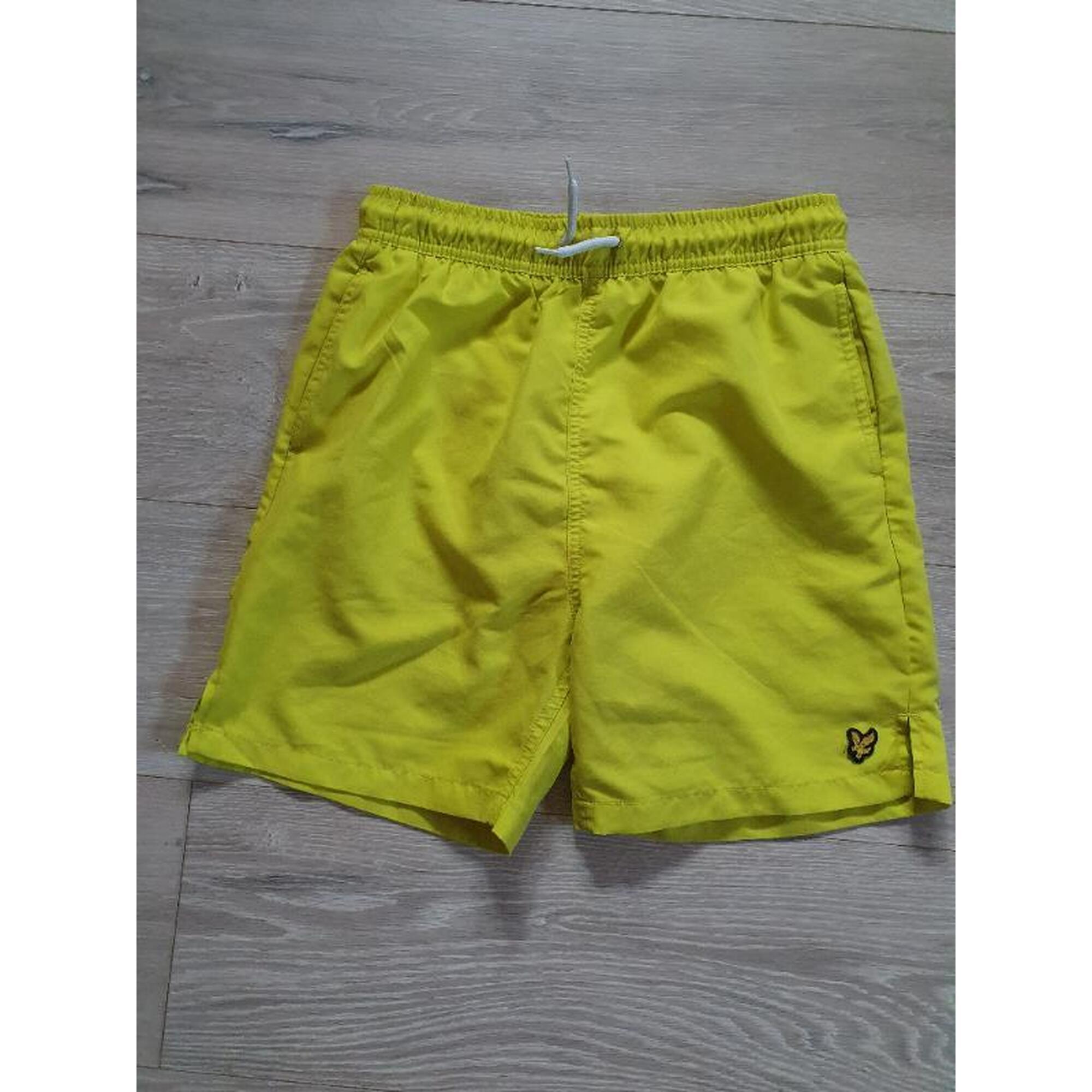 Entre Particuliers - short de bain jaune Lyle & Scott taille 14/15 ans