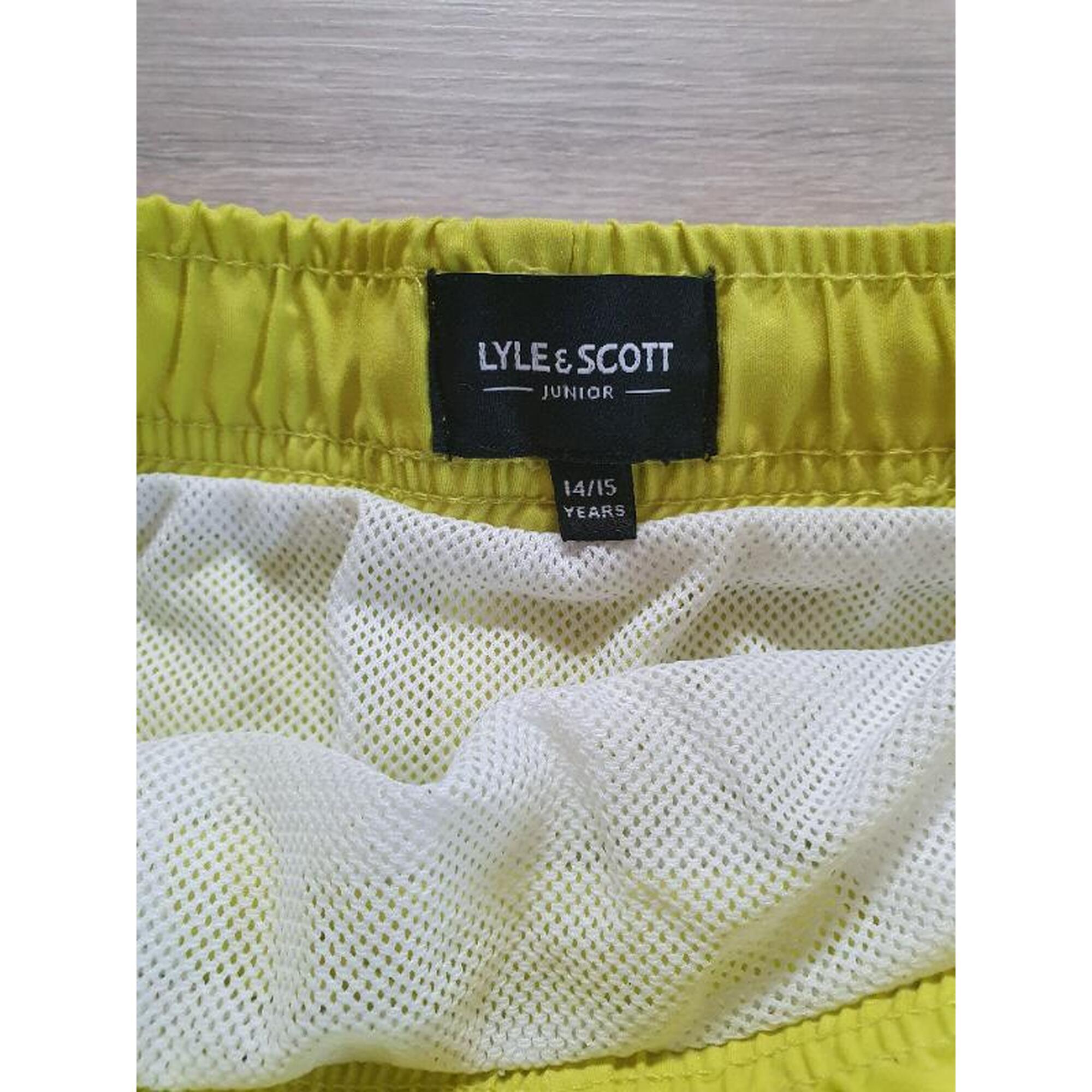 Entre Particuliers - short de bain jaune Lyle & Scott taille 14/15 ans