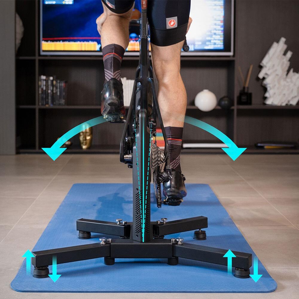 Cycplus luxe motorgestuurde fietstrainer 2/5