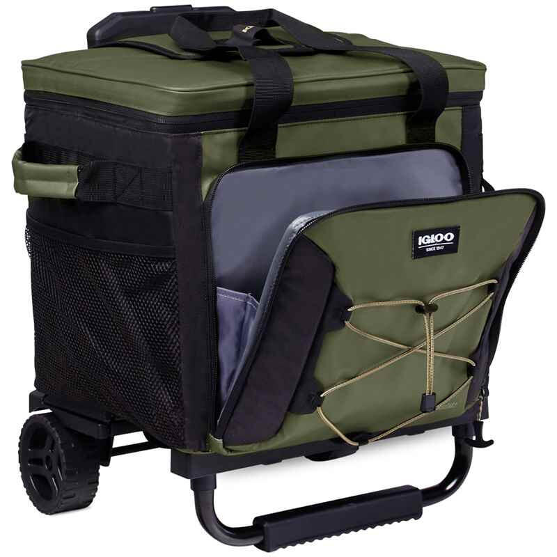 Igloo Coolers Maxcold Voyager 40 Collapsible Wheeled Cool Box 5/6