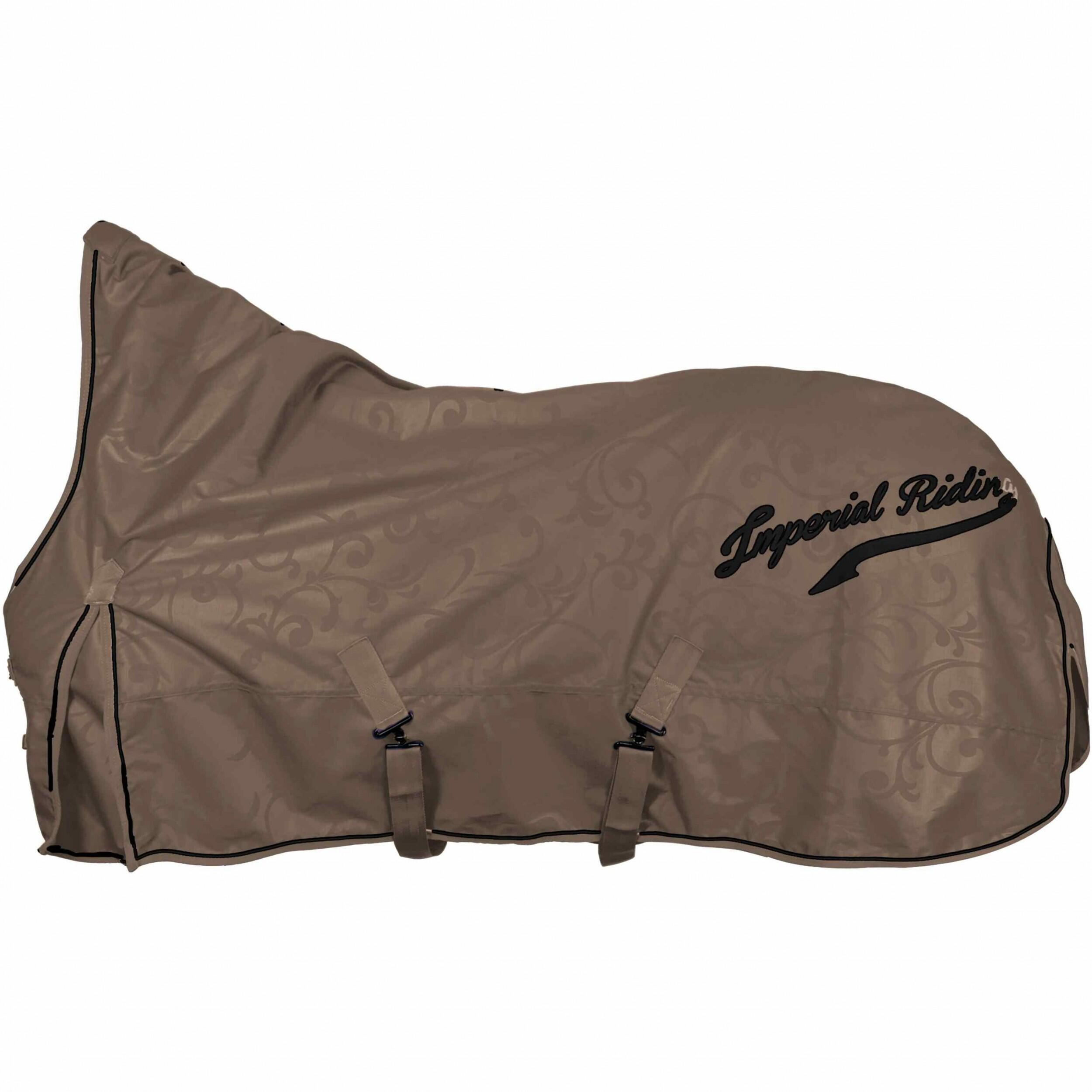 IMPERIAL RIDING Outdoordecke 100g Füllung 600D IRHSuper-dry cappuccino
