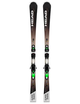 Narty slalomowe HEAD SUPERSHAPE E-ORIGINAL + wiązania HEAD PRD 12 z GRIP WALK