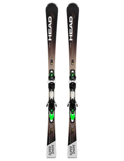 Narty slalomowe HEAD SUPERSHAPE E-ORIGINAL + wiązania HEAD PRD 12 z GRIP WALK