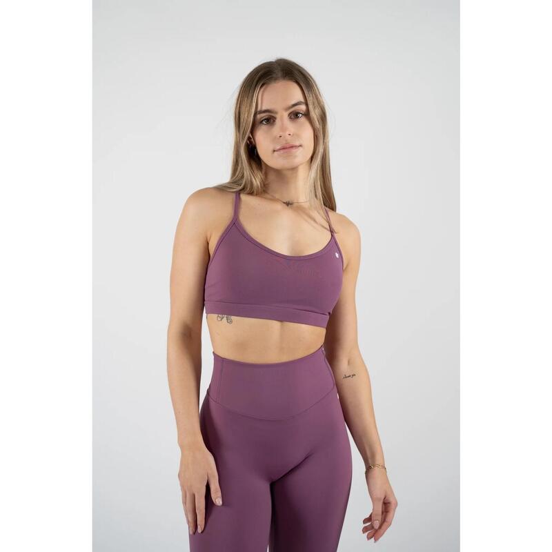 Sportbeha Fitness Dames Ivy Bra Unfazed - Berry