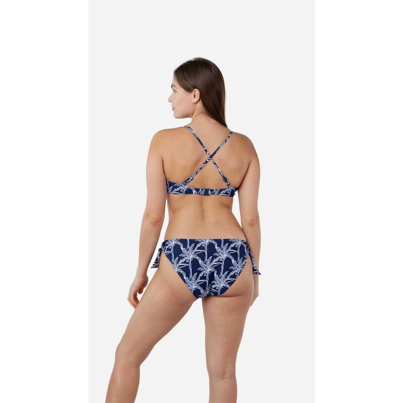 Barts Femme Maillot de Bain Enele Crop Top Marine