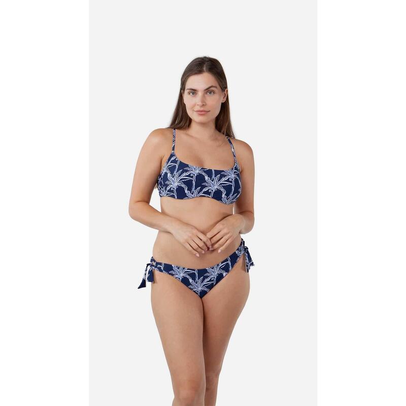 Barts Femme Maillot de Bain Enele Crop Top Marine