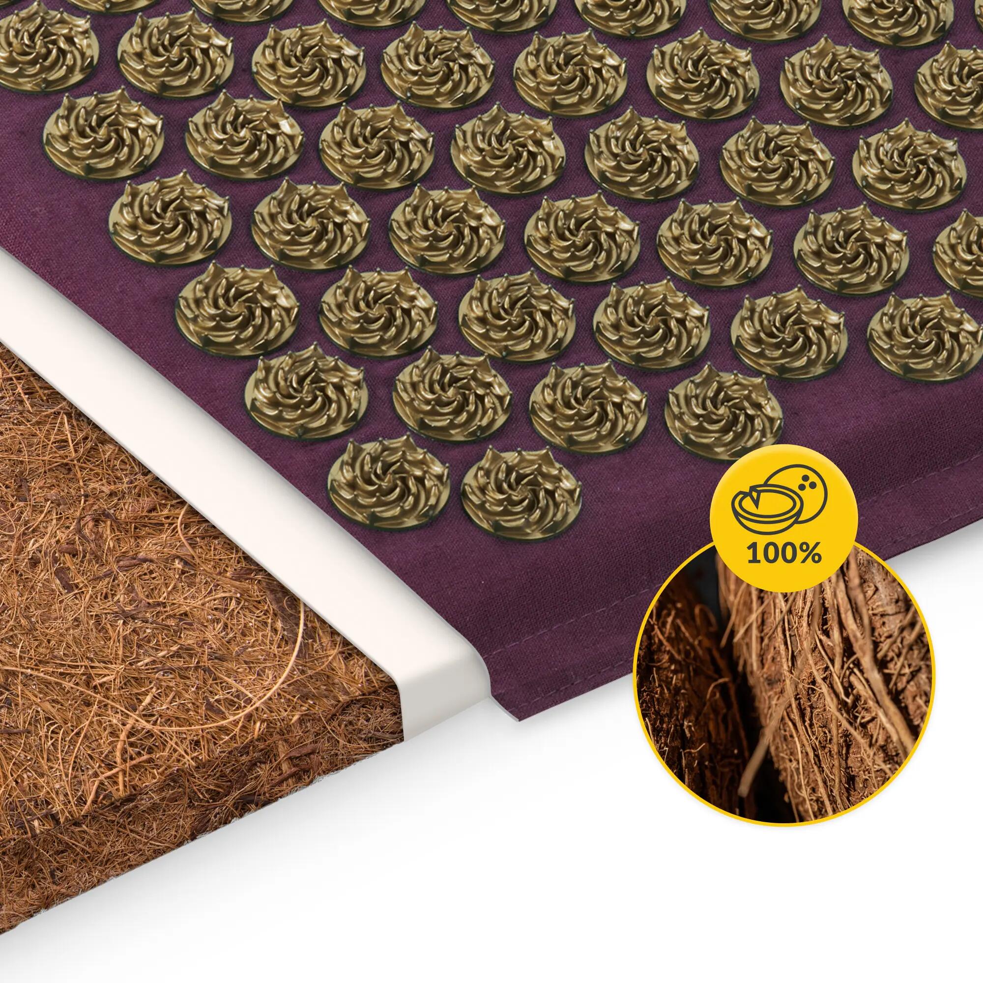 Akupresurní podložka 4FIZJO ECO s polštářem 4/7