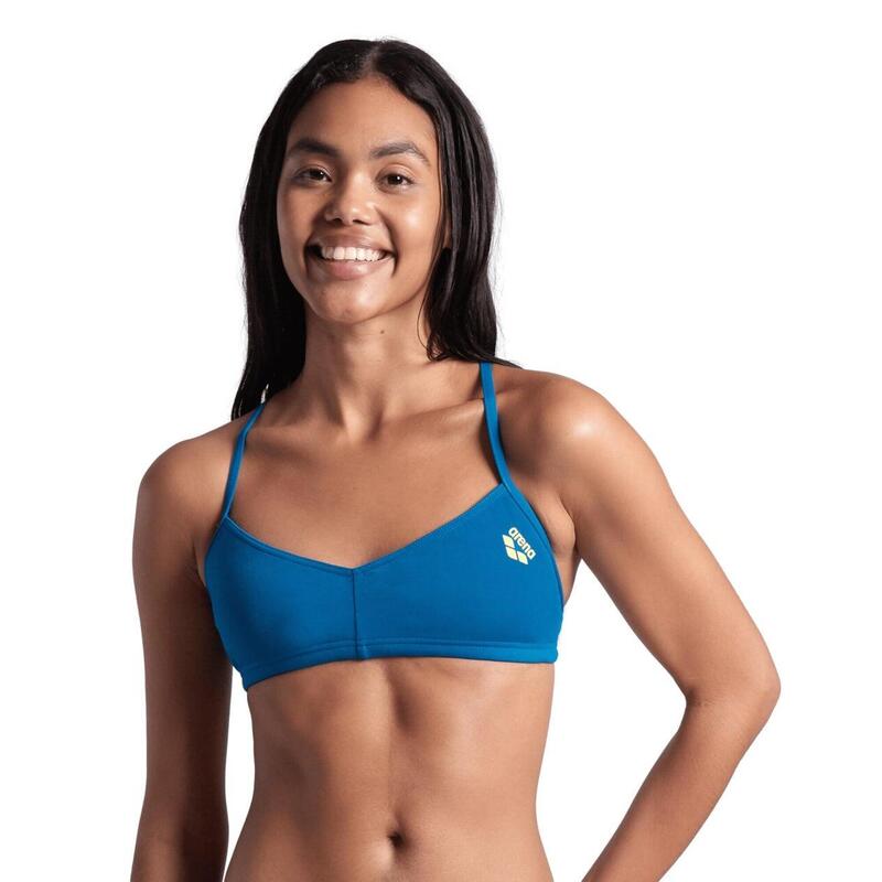 Arena Bandeau Live R blue Cosmo-Yellowstar