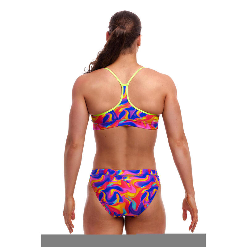 Funkita Vrouwen Bikini Top Swim Crop Top Summer Swirl