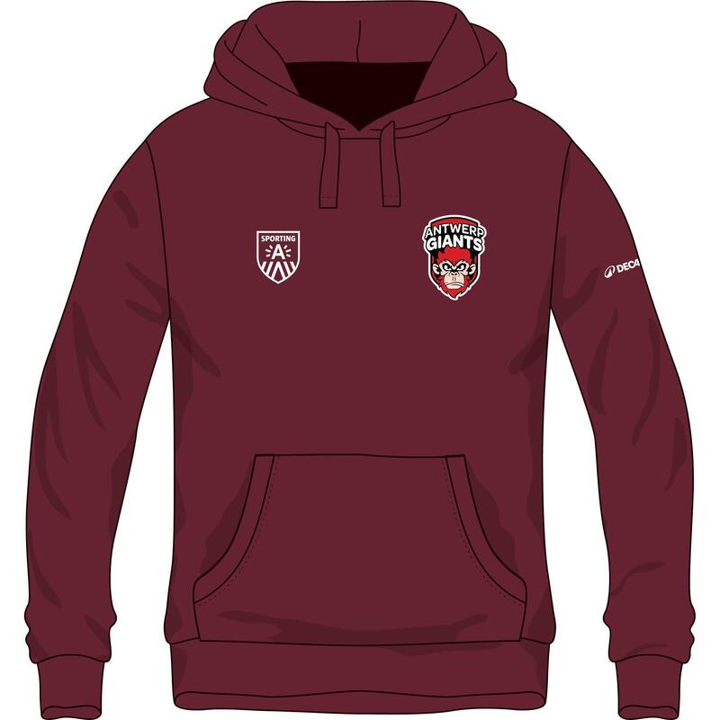 Antwerp Giants hoodie adult bordeaux