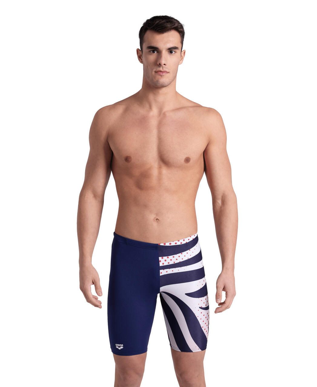 Spodenki Treningowe Arena Multi Stripes Swim Jammer