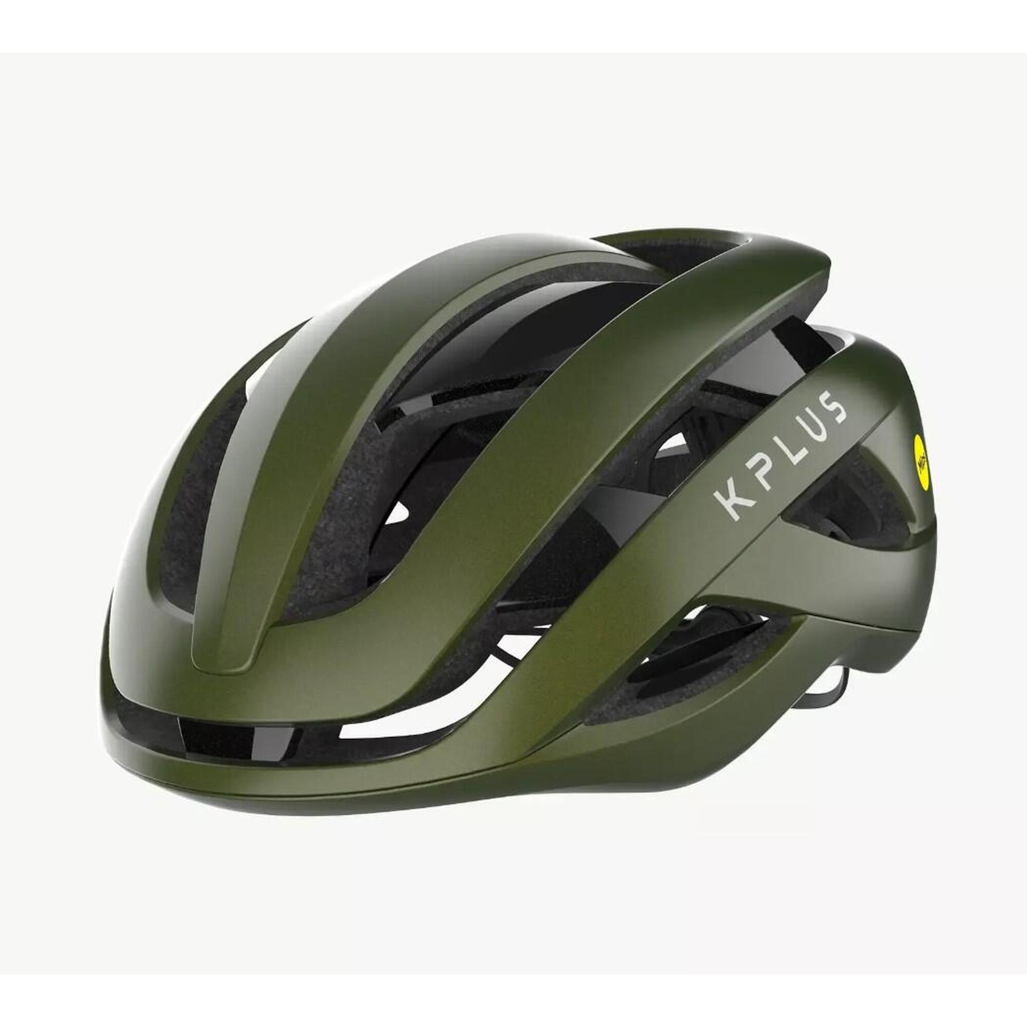 ALPHA MIPS ADULT ROAD BIKE HELMET - MIDNIGHT GREE