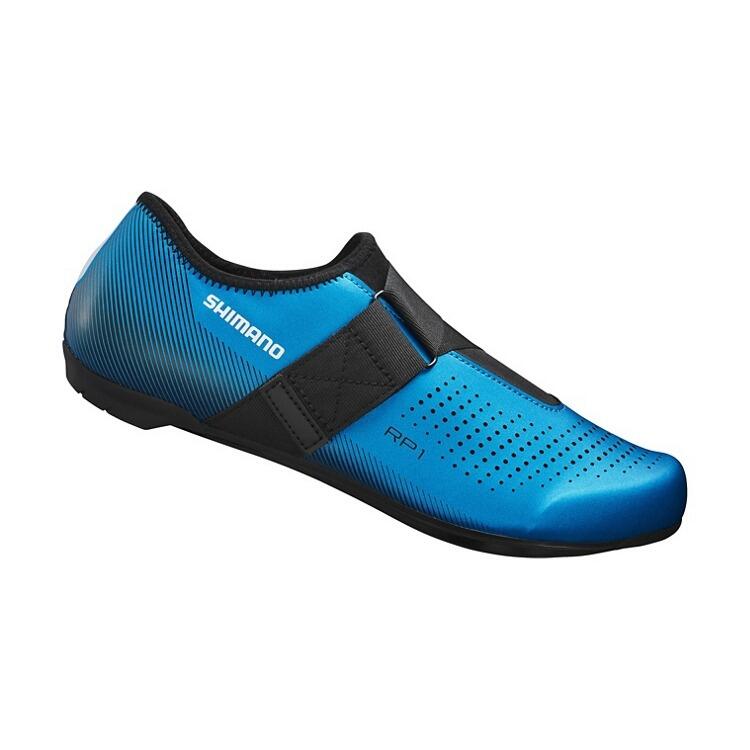 Blue shimano shoes best sale