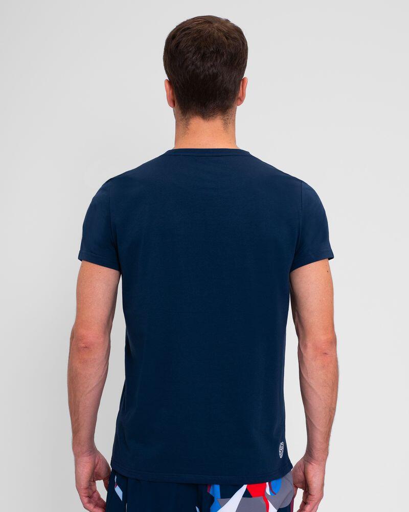 Camiseta Bidi Badu New York Chill Azul Escuro Vermelho 2/5