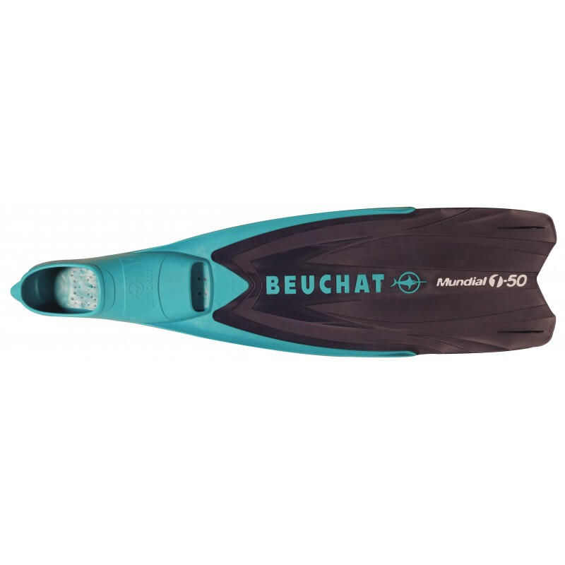 Beuchat - Mundial One-50 - Palmes - Bleu - 47 - Decathlon