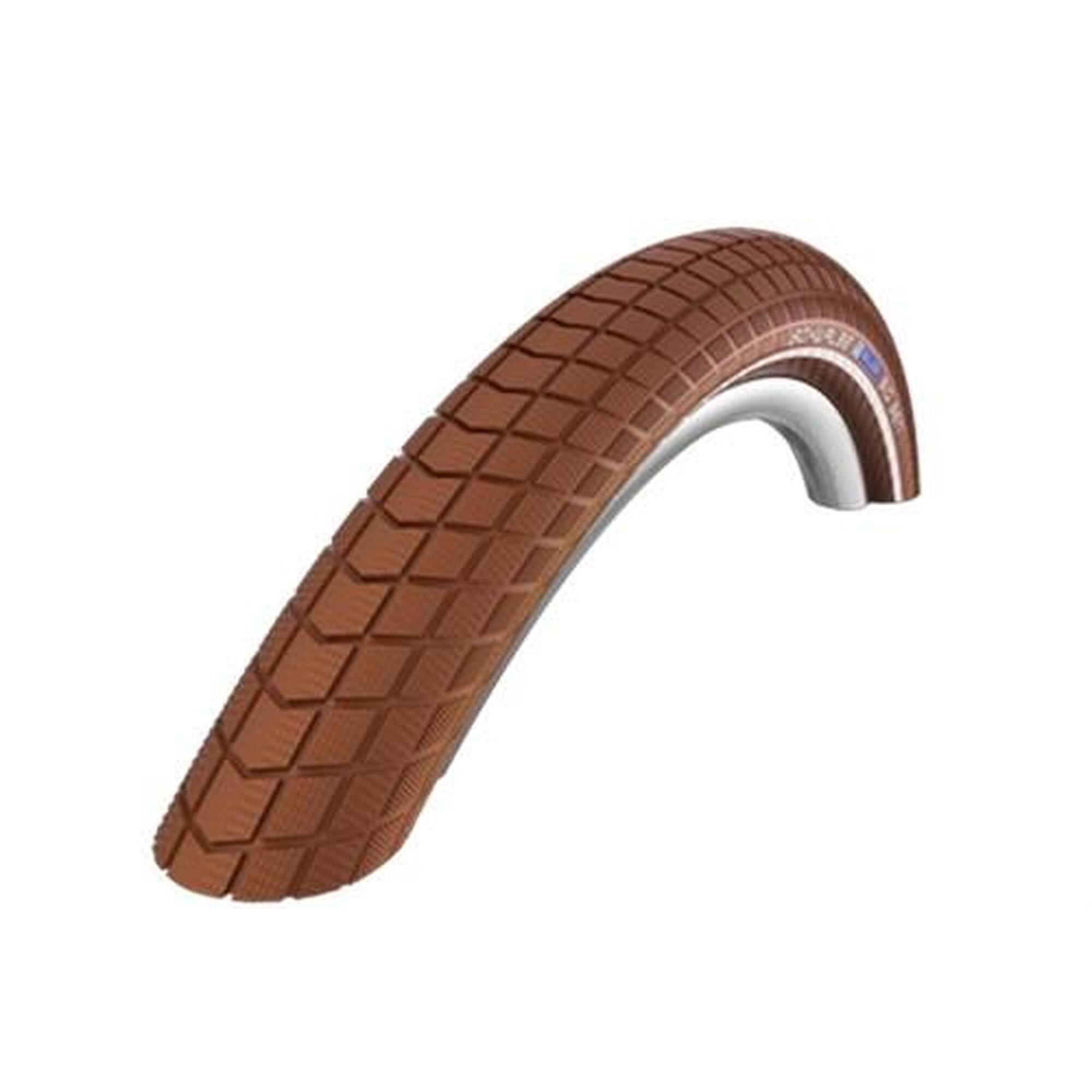 Pneu Schwalbe - Big Ben K-Guard - 28 pouces x 2,00 - Brun réfléchissant