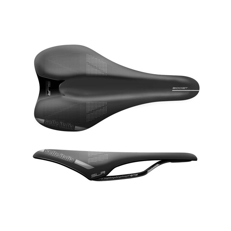 Selle De Vélo Selle Italia - Modèle Filet, Confort Urbain/trekking/fitness - Unisexe, Hauteur 60mm - Noir