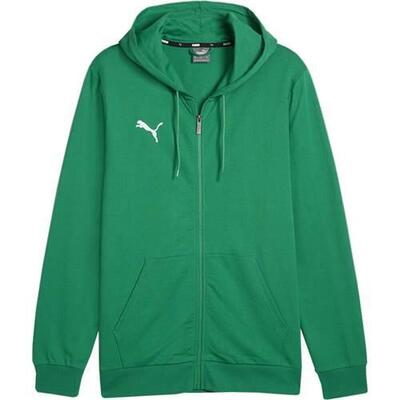 PUMA Herren teamGOAL Casuals Hooded Jacket Sweatshirt Pullover 658595 Grün