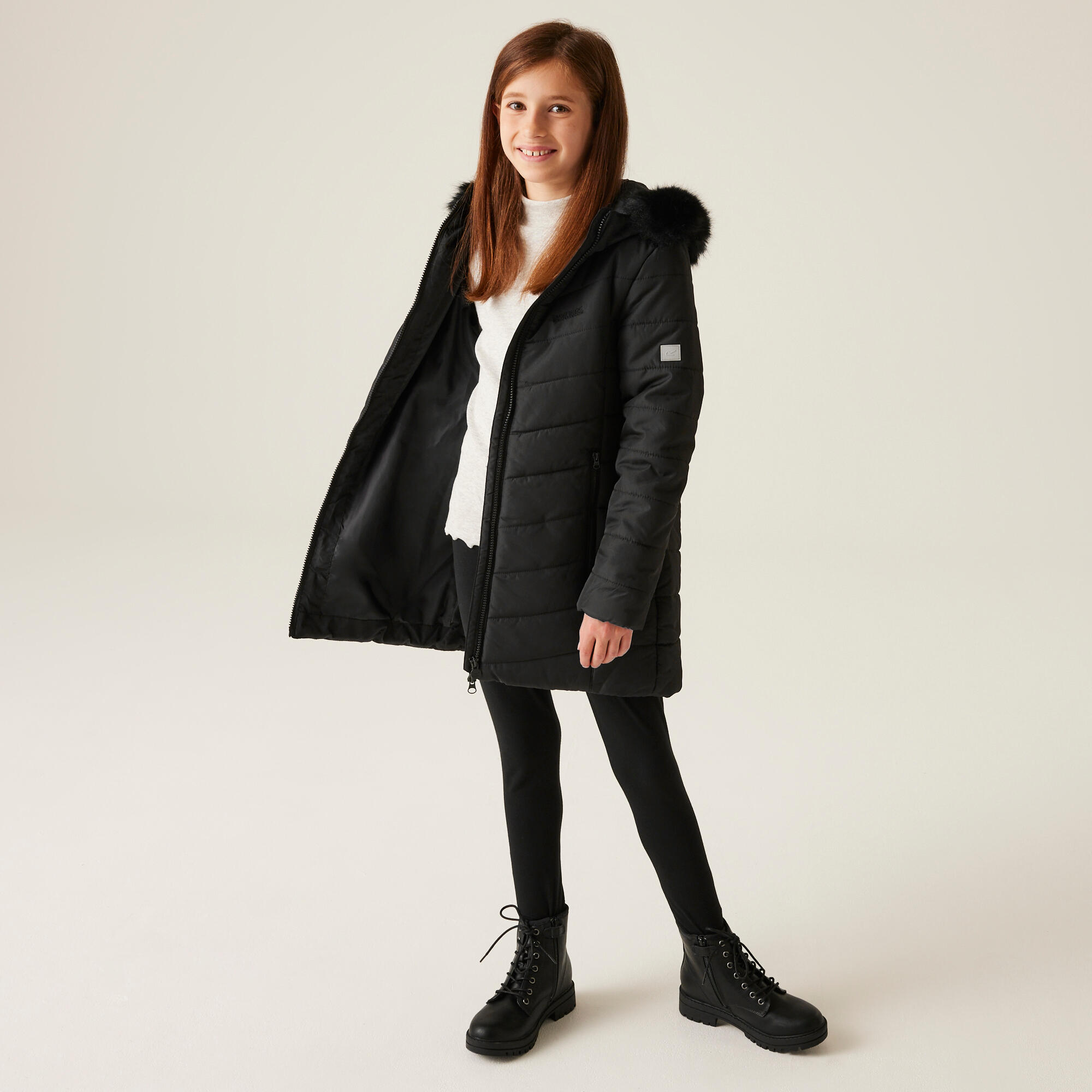 Fabrizia Kids Walking Parka Jacket 3/7