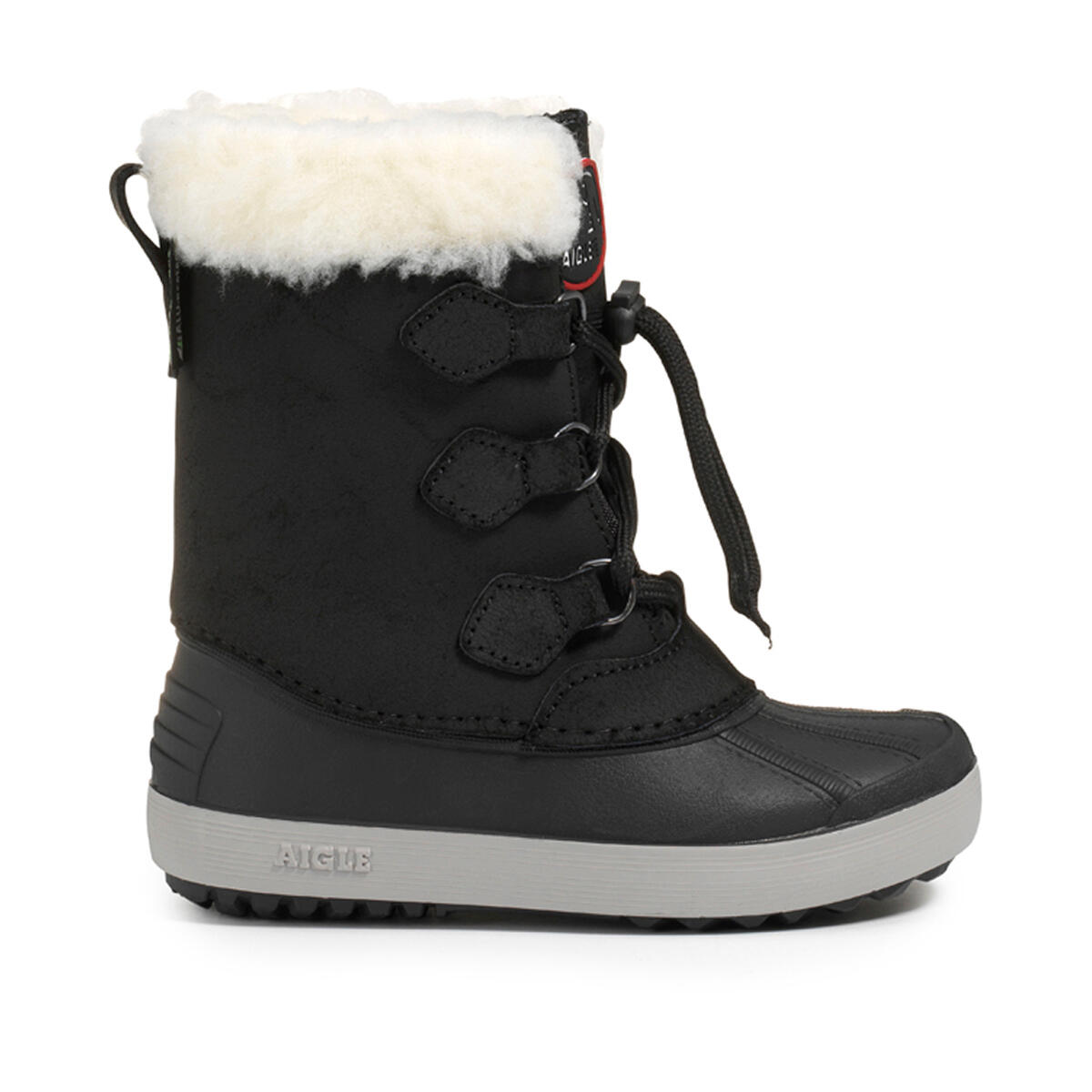 Aigle - Après-ski Polyvalent Explorus Kid Lt Enfant Noir - Bottes De Neige - Noir - 30 - Decathlon