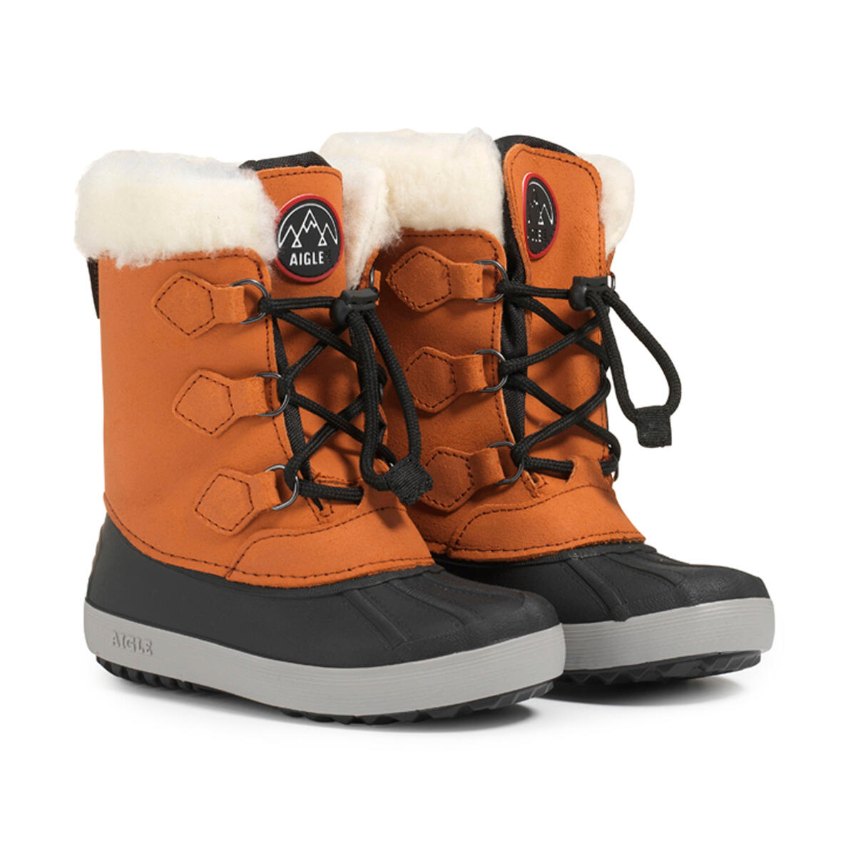 Après-ski polyvalent EXPLORUS KID LT Enfant Marron 2/4