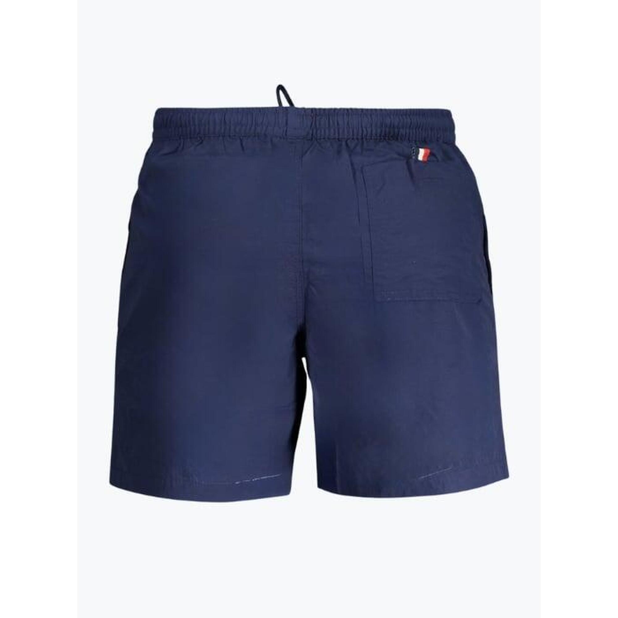 Pantaloni scurti barbati pentru inot cu croiala Regular fit, Albastru inchis