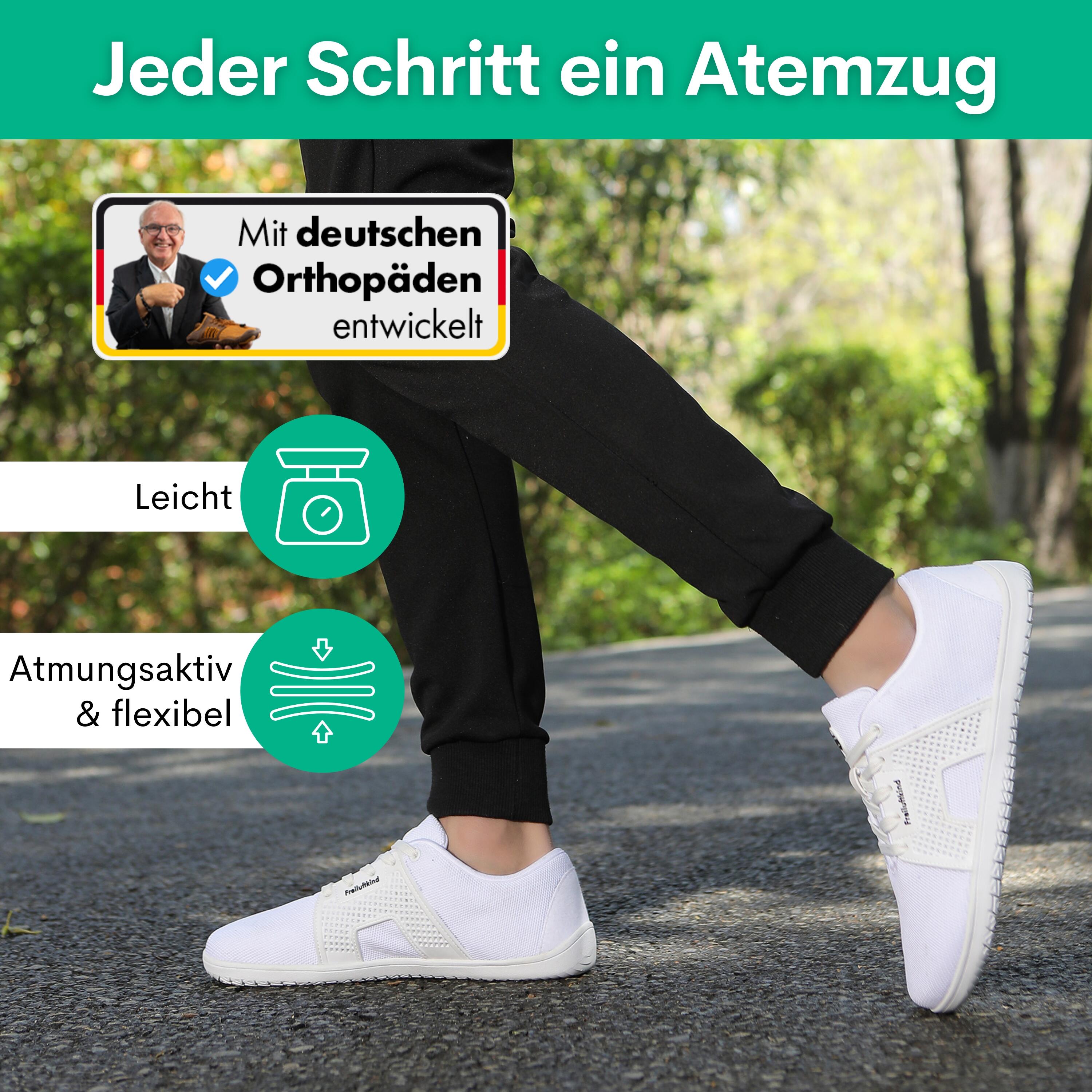 FREILUFTKIND Hokkaido Barfußschuhe Sneaker Unisex 2/7
