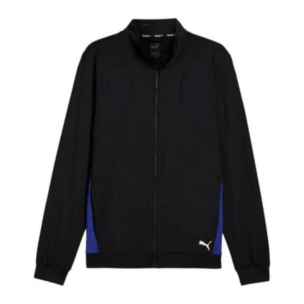 Sweatshirt com Fecho Gimnastica Homem PUMA CLOUDSPUN. Preto 3/4