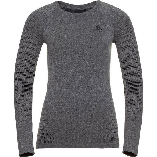 ODLO Damen BL TOP Crew neck l/s PERFORMANCE WARM ECO