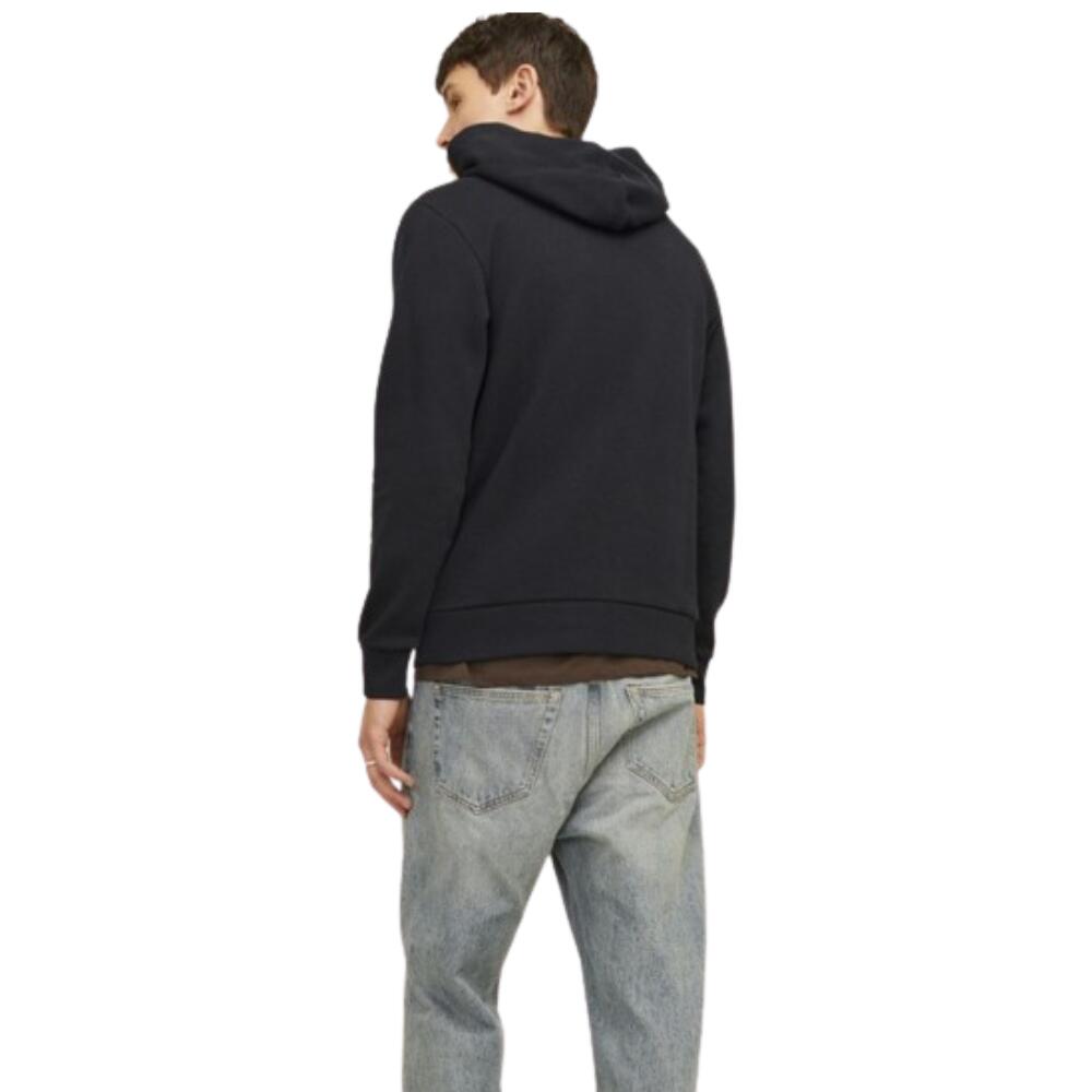 SUDADERA CON CAPUCHA HOMBRE JACK&JONES JJELOGO. Black 12255617 4/5