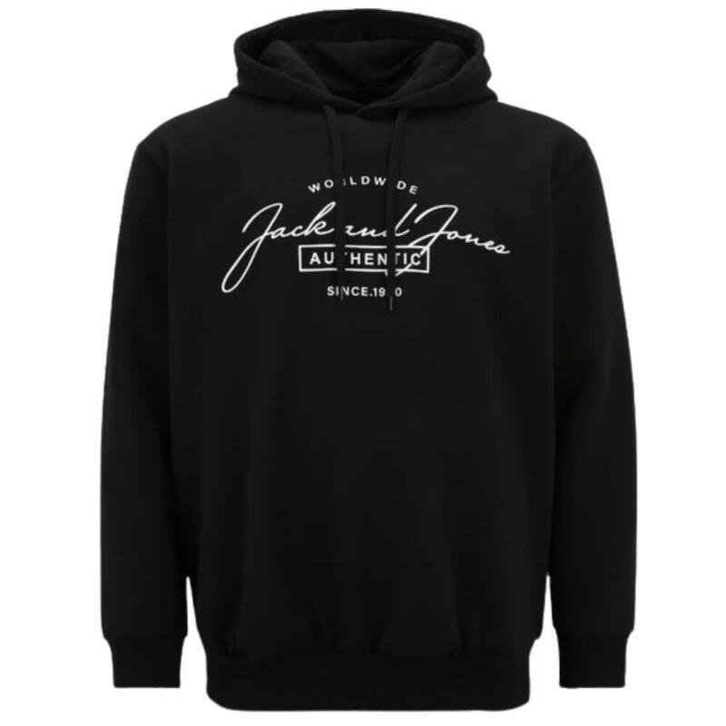 SUDADERA CAPUCHA HOMBRE JACK&JONES JJFERRIS. Negro 12256838