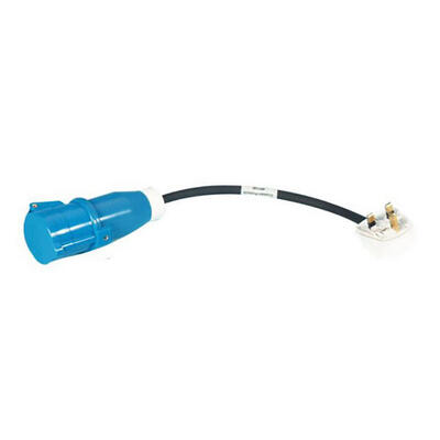 Camping Adapterkabel UK CEE Adapter Kupplung England Strom Kabel G Stecker